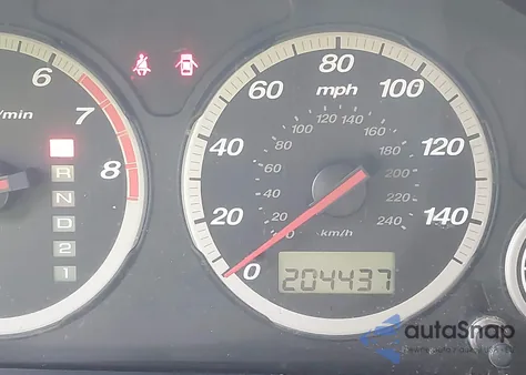 2003 Honda Cr-V Ex z USA, uszkodzony, nr VIN SHSRD78873U134100